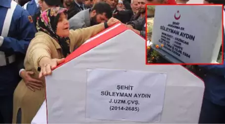 Batman'da Şehit Olan Uzman Çavuş Süleyman Aydın ile İlgili Kahreden Tesadüf