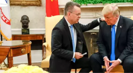 Trump ve Brunson Arasındaki Görüşmeye Damga Vuran 