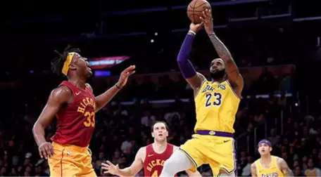 LeBron James'in Yıldızlaştığı Maçta Los Angeles Lakers, Indiana Pacers'ı Devirdi