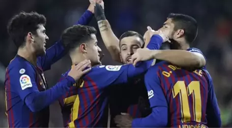 Barcelona, Evinde Leganes'i Yenerek Puan Farkını Korudu