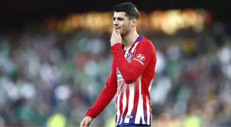 Atlecio Madrid'de Alvaro Morata, Barcelona Maçında Yok!