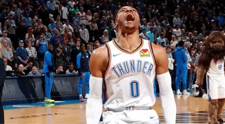 Russell Westbrook NBA Tarihine Geçti!