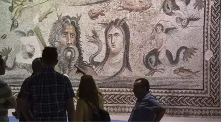 Dünyaca ünlü Zeugma Mozaik Müzesi'ni bayramda 22 bin kişi ziyaret etti