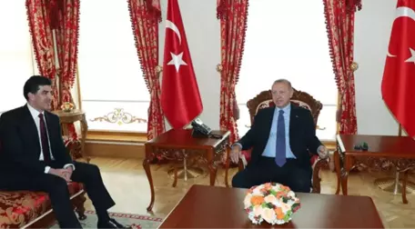 Cumhurbaşkanı Erdoğan, Neçirvan Barzani ile görüştü!