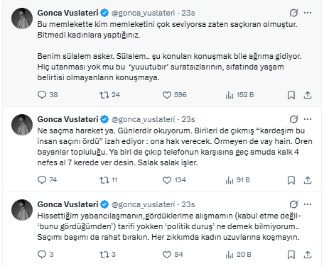 Gonca Vuslateri'nden DEM Partilileri kızdıracak saç örme yorumu