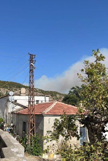 Çanakkale'deki yangın