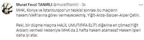 MHK'nin kızağa çektiği hakemler belli oldu! İşte o isimler
