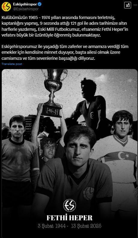 Fethi Heper öldü mü, neden öldü? Fethi Heper'in hastalığı ne?