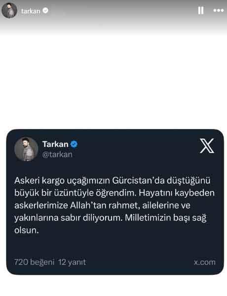 Türkiye'nin yüreği yandı! Ünlü isimlerden peş peşe taziye mesajları