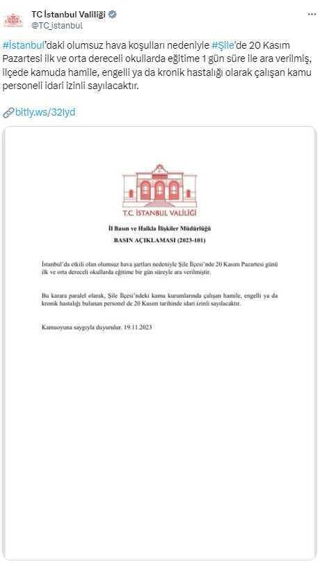İstanbul Valisi Gül: Şiddetli yağış ve fırtına akşam saat 22.00'ye kadar devam edecek