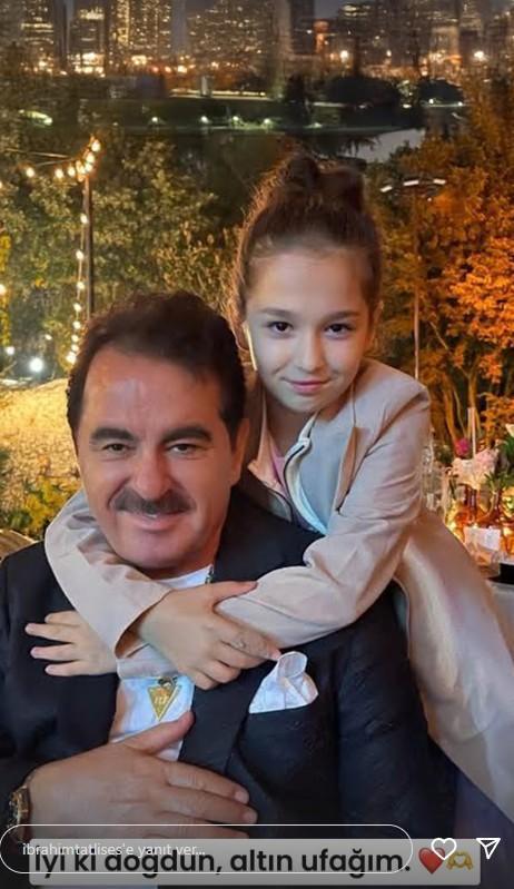 İbrahim Tatlıses kızı Elif Ada'nın yeni yaşını kutladı!
