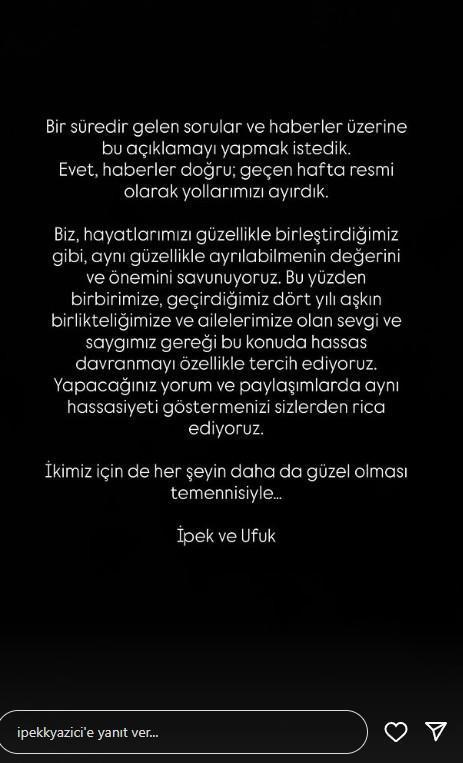 İpek Filiz Yazıcı ile Ufuk Beydemir'in Boşanma Açıklaması ve 9 Yaşlık Fark: Olayın Ardındaki Gelişmeler