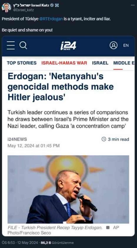 Dışişleri Bakanlığı: İsrail'in soykırım politikaları tehdit haline geldi