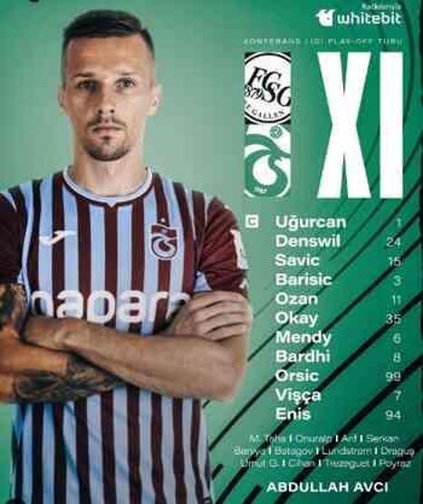St.Gallen Trabzonspor maçı kaç kaç, bitti mi? MAÇ SKORU! Play Off TS St.Gallen maçı kaç kaç, canlı maç skoru!