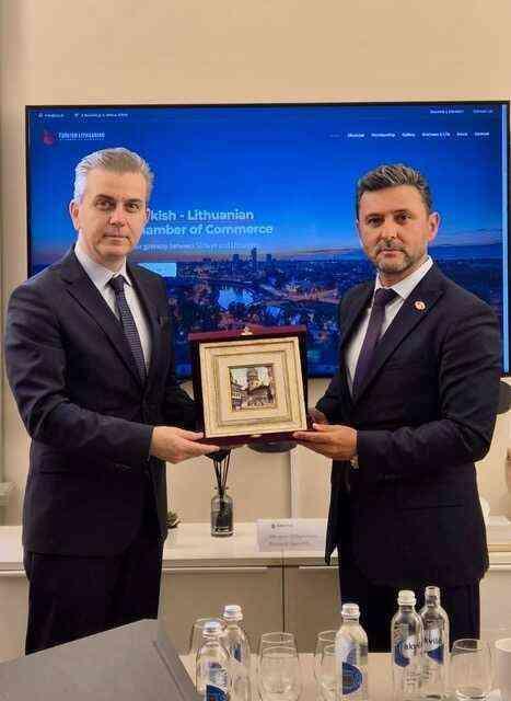 Türkiye ve Litvanya Arasındaki Ticaret İlişkileri ve İş Birliği Potansiyeli Artıyor