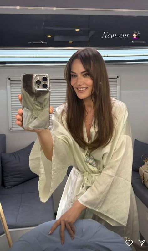 Fahriye Evcen'den imajını tazeledi