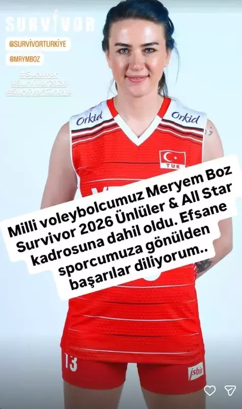 Acun Ilıcalı açıkladı: Meryem Boz Survivor All Star'da yarışacak