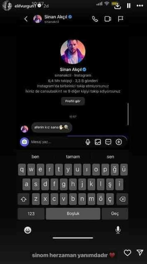 Sinan Akçıl'dan Yılmaz Erdoğan ve Cansu Taşkın aşkını afişe eden baldıza mesaj: Aferin kız sana