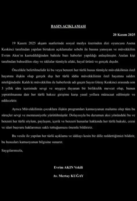 Evrim Akın ve Güray Keskinci'nin eski yazışmaları ortaya çıktı