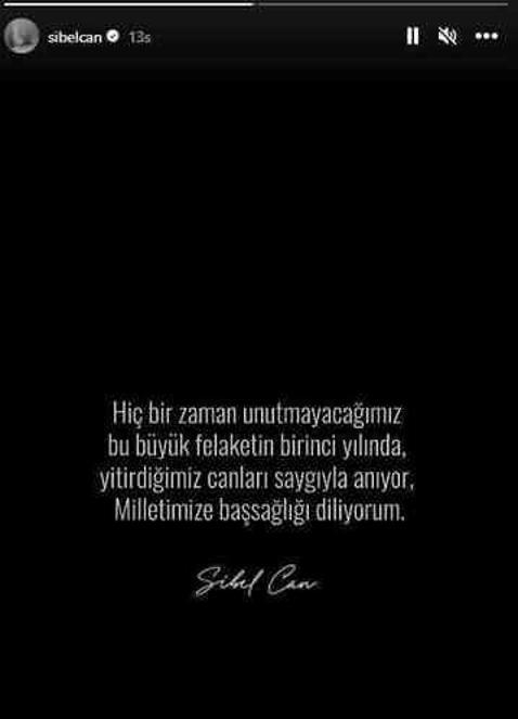 Asrın felaketi unutulmadı! Ünlü isimler, kayıplarımızı bir kez daha andı