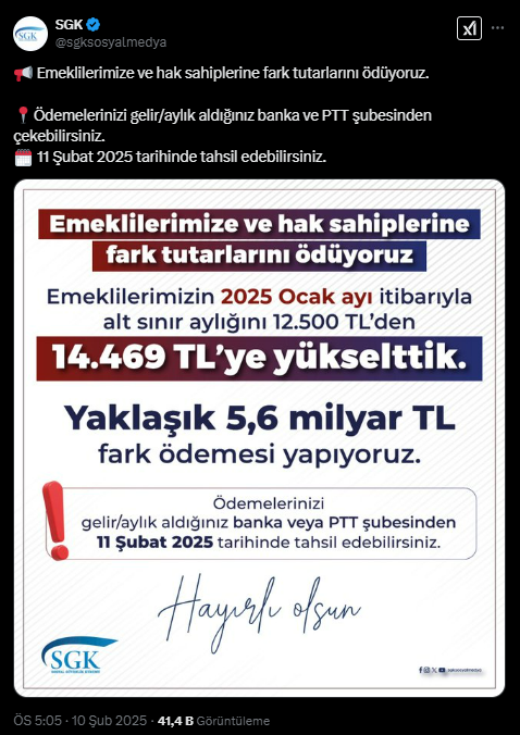 EMEKLİ ZAM FARKLARI ÖDEME TARİHİ | Emekli zam farkları ne zaman yatacak? SSK, BAĞ-KUR ödeme tarihler