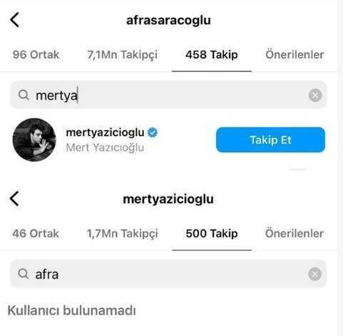 Dilan Çiçek Deniz'le ilişki yaşamaya başlayan Mert Yazıcıoğlu, 4 yıl aşk yaşadığı Afra Saraçoğlu'nu tek kalemde sildi