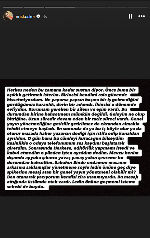 Eski spiker Nur Köşker'den olay iddia: Mehmet Akif Ersoy beni taciz ediyordu