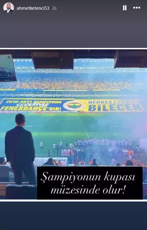 Fenerbahçe-Trabzonspor Gerginliği Ardında Ahmet Ketenci’nin “Herkesi Haddini Bileceksin” Paylaşımı