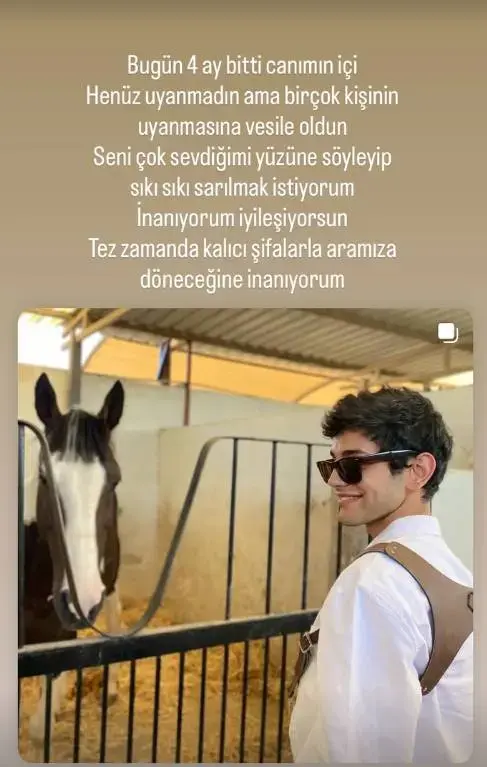 Üzerine ağaç devrilen İbrahim Yıldız'ın sağlık durumu ile ilgili açıklama geldi