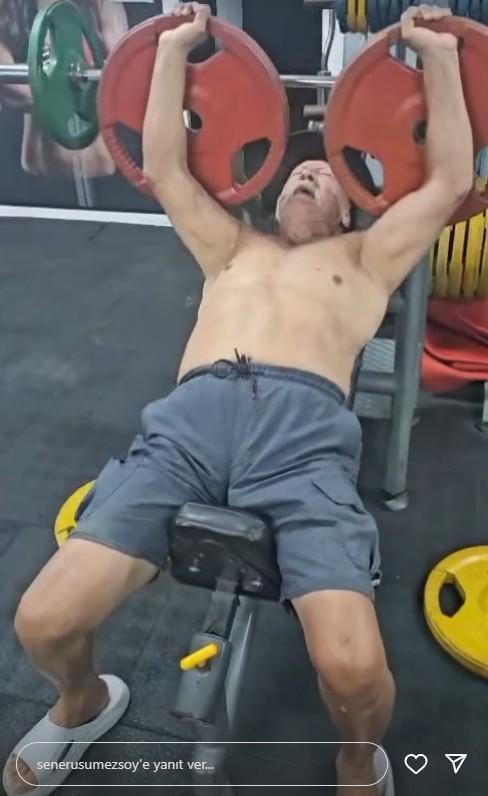 Yaşlı Olmasına Rağmen Gücünü Gösteren Bilim İnsanı: Şener Üşümezsoy’un Spor Anları