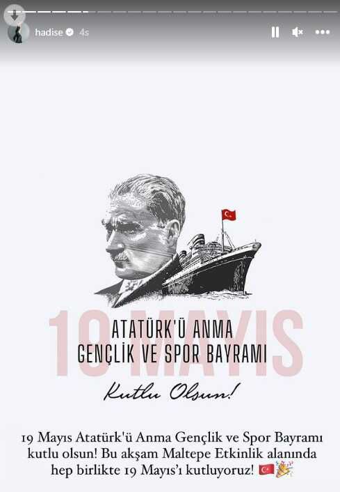 Ünlü isimlerin 19 Mayıs Atatürk'ü Anma Gençlik ve Spor Bayramı paylaşımları