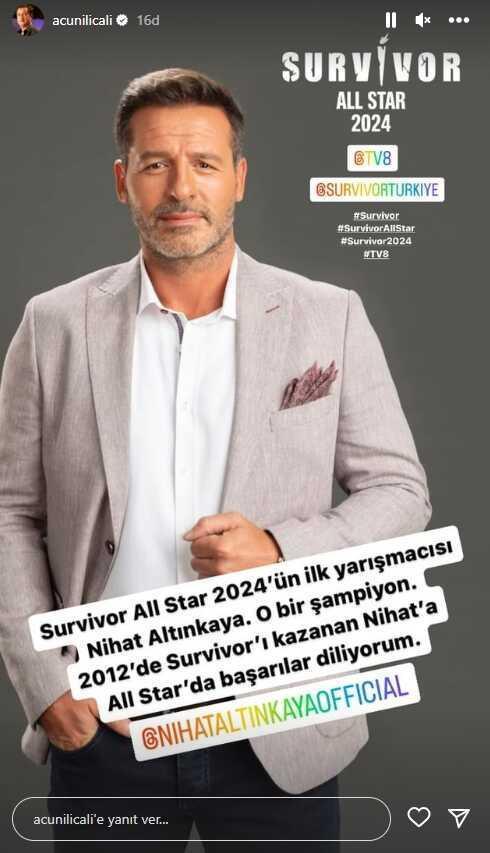 Survivor All Star 2024 ilk yarışmacısı kimdir? Nihat Altınkaya Survivor'a mı katılıyor? Nihat Altınkaya kimdir, kaç yaşında?