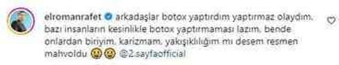 Değişimiyle beğenilmeyen Rafet El Roman'dan estetik itirafı Botoks yaptırdım, pişmanım