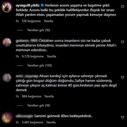 Oğlunu 20 gün önce kaybeden Safiye Soyman sahnelere döndü! Yorumlar ikiye bölündü