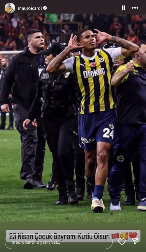 Icardi ve Oosterwolde arasında sosyal medya savaşı
