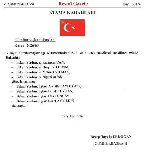 Abdullah Aydoğdu kimdir? Yeni Adalet Bakan Yardımcısı Abdullah Aydoğdu kaç yaşında, nereli?