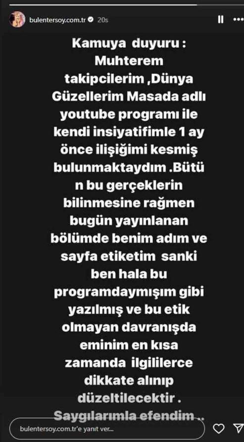 Bülent Ersoy programdan neden ayrıldı? Bülent Ersoy 'Dünya Güzellerim Masada' programından ayrıldı mı?