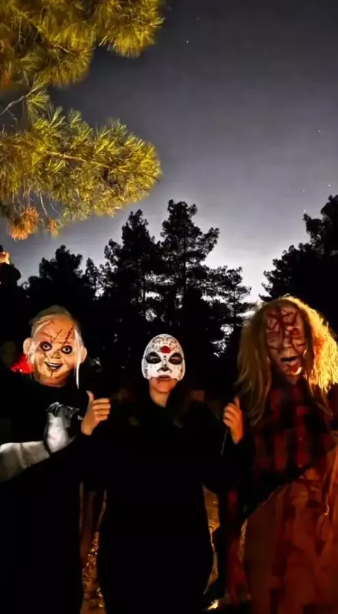 Şanlıurfa'daki Halloween kutlamasından fotoğraf