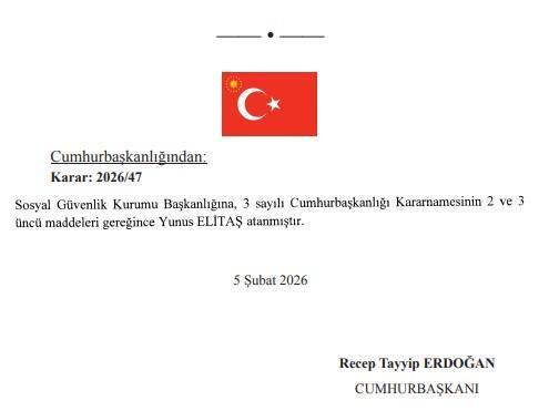 SGK ve BDDK'ya kritik atamalar