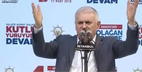 Yıldırım'dan Gençlerin Sloganına Tarihi Karşılık: Türkiye'ye Talip Olmak Kimin Haddine