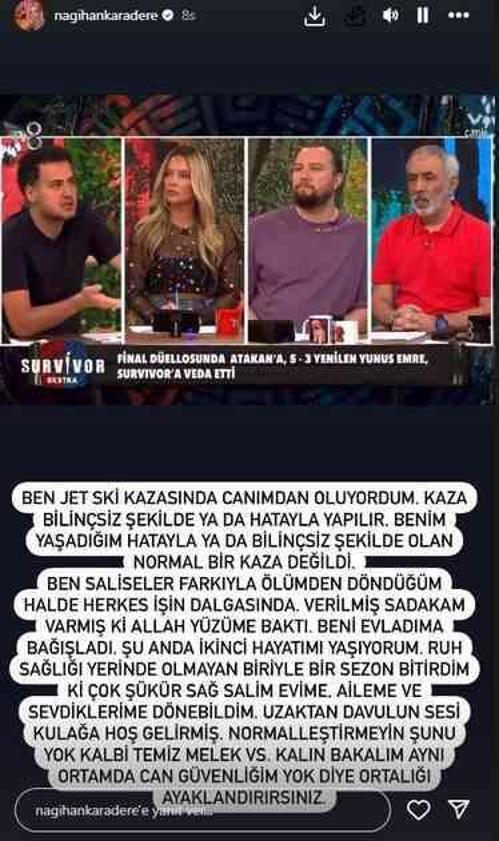 Nagihan Karadere, Yunus Emre elendikten sonra her şeyi anlattı: Müptezel beni darbetti