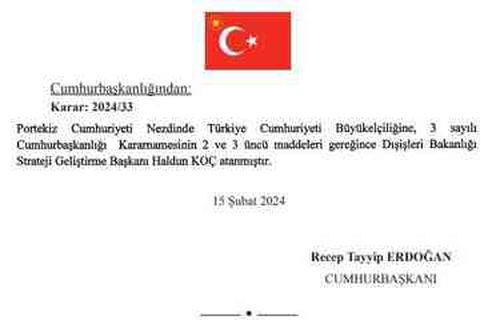 Yeni Portekiz Büyükelçisi Haldun Koç kimdir? Haldun Koç hayatı ve biyografisi
