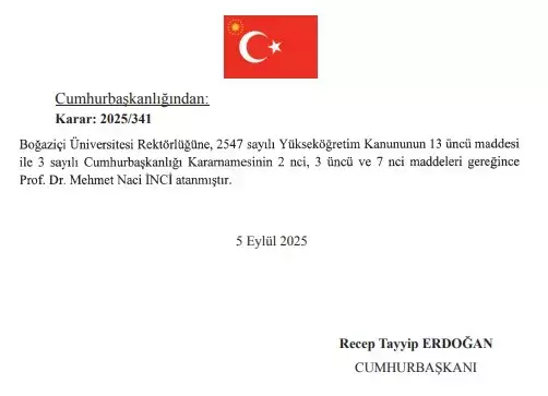 Marmara Üniversitesi'nin yeni rektörü Mehmet Emin Okur oldu