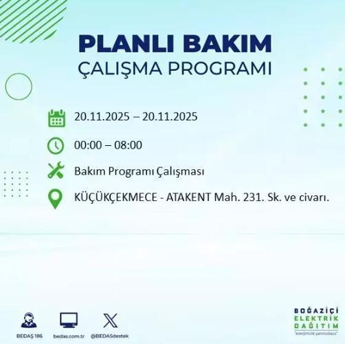 İstanbul elektrikler neden gitti?