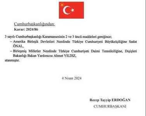 BM Türkiye Temsilcisi Ahmet Yıldız kimdir? Birleşmiş Milletler Temsilcisi Ahmet Yıldız hayatı ve biyografisi