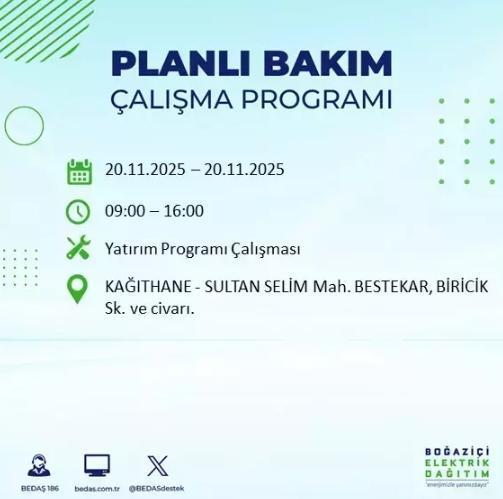 İstanbul elektrikler neden gitti?