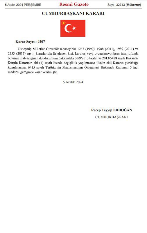 Heyet Tahrir Şam kurucusunun Türkiye'deki mal varlıkları donduruldu