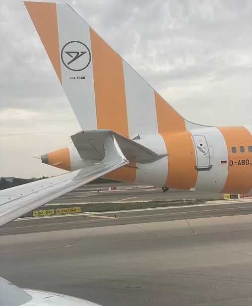 Palma Havalimanı'nda iki tatil uçağı çarpışması panik yarattı