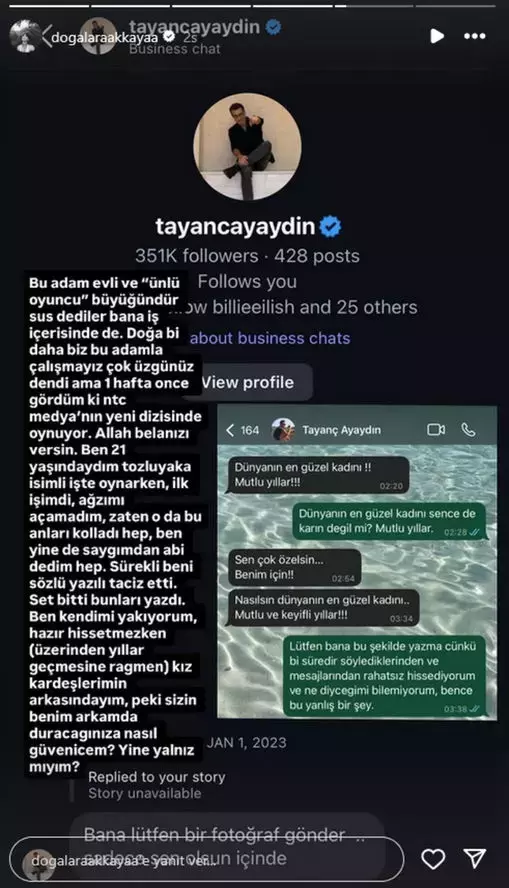 Taciz iddiaları ile gündeme gelen Tayanç Ayaydın, 'Ben Leman' dizisinden çıkarıldı