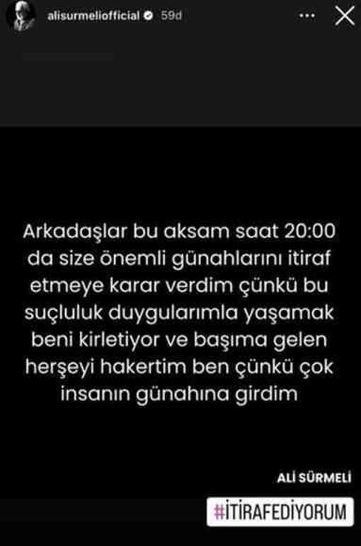Kürtaj ve vergi kaçırma suçuyla konuşulan Ali Sürmeli: Şikayetçi olduk, itibar etmeyiniz